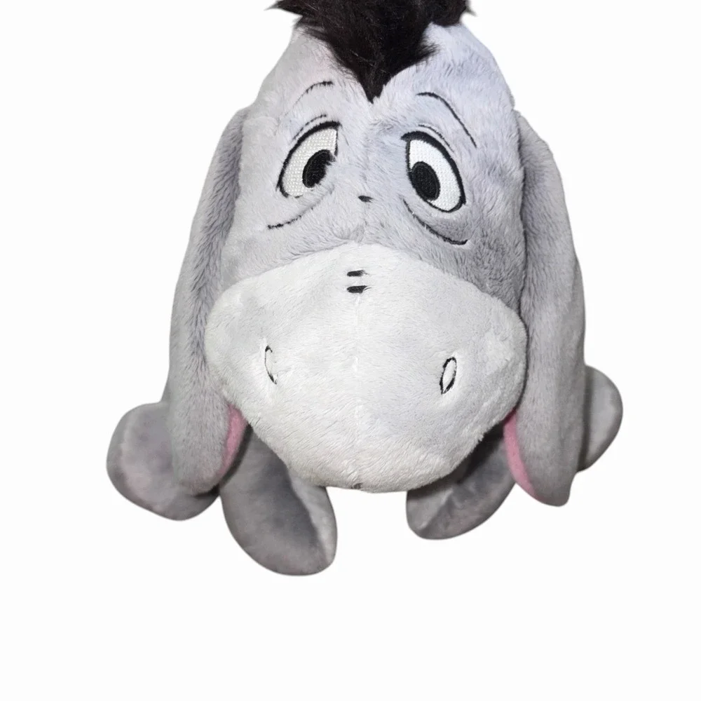 Disney Store Eeyore Large Plush Stuffed Animal‎ Winnie The Pooh Detachable Tail